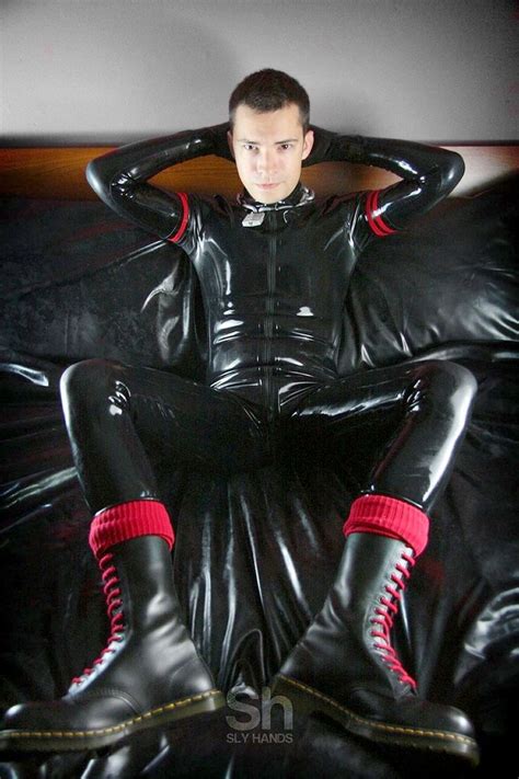 gay latex bondage